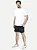 Shorts elastico monogram preta Calvin Klein CM5PS14SA347 - Imagem 1