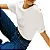Camiseta Tommy Hilfiger Botão Dourado Off White THWW0WW42907 - Imagem 2
