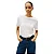Camiseta Tommy Hilfiger Botão Dourado Off White THWW0WW42907 - Imagem 1