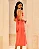 Vestido midi com bordado coral Claudia Rabelo VES 3611 2647 - Imagem 3