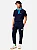 Calça de moletom masc Lacoste azul marinho XH8299-23 166 - Imagem 2