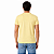 T-shirt masculino amarelo Lacoste TH6709 23 107 - Imagem 2