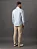 Camisa ml slim lisa azul CKJ CKJM900C - Imagem 2
