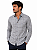 Camisa ml CKJ reg flame cinza CM40C03CR412 - Imagem 1