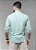 Camisa ml linho verde Ogochi 001493152 - Imagem 3