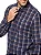 Camisa ml CKJ flannel xadrez azul CM40C03CS366 - Imagem 1