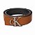 Cinto CKJ fivela CK marrom/preto CF40F86C1973 - Imagem 1