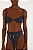 Biquini hot pants corrente liso preto Farm Beach 368379 - Imagem 1