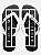 Chinelo strips Tommy Hilfiger preto ABFM0FM04066 - Imagem 1
