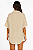 Camisa manga curta com linho areia MYFT 502CA001828 - Imagem 2