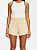 Short curto cintura media beg MYFT 502SH001985 - Imagem 1