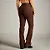 Calça hoxie boot cut bolso marrom Lee F3404L - Imagem 2