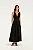 Vestido frente unica cropped preto Farm 350624 - Imagem 1