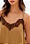 Blusa de alça com renda caqui MYFT 502BL010339 - Imagem 2