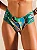 Calça biquini larga drapeada estampada De Chelles BQ1753CL - Imagem 1