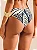 Calça biquini larga drapeada fio estampada De Chelles BQ1809CL - Imagem 2