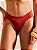 Calça biquini lateral drapeada estampada De Chelles BQ1831CL - Imagem 1