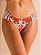 Calça biquini lateral drapeada estampda De Chelles BQ1821CL - Imagem 1