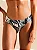Calça biquini lateral drapeada estampada De Chelles BQ1894CL - Imagem 1