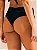Calça biquini larga drapeada fio textura estampada De Chelles BQ1845CL - Imagem 2
