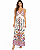 Vestido cropped boho maravilha estampada Farm 372248 - Imagem 1