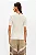 Blusa canelada manga curta off white MYFT 502BL010078 - Imagem 2