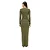 Blusa manga longa canelada verde militar MYFT 502BL009606 - Imagem 2