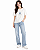 T-shirt regular manga curta off white MYFT 502TS005559 - Imagem 1
