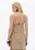 Blusa de alça em crepe com renda caqui MYFT 502BL010101 - Imagem 2