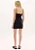 Vestido curto com corações preto MYFT 502VE010051 - Imagem 2
