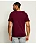 Camiseta basica Tommy Hilfiger fit solid tee bordo ABMW0MWW39995 - Imagem 2