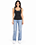 Regata canelada com name preto MYFT 502RC001023 - Imagem 1