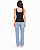 Regata canelada com name preto MYFT 502RC001023 - Imagem 2