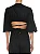 Blusa amarração com manga preta Farm 304470 - Imagem 2