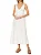 Vestido frente unica corselet off white Farm 319261 - Imagem 1