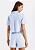 Camisa cropped manga curta azul claro MYFT 502CA001591 - Imagem 2