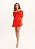 Vestido curto com maxi laco vermelho MYFT 502VE010515 - Imagem 1