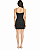 Vestido super midi shine preto MYFT 502VE009737 - Imagem 2