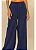 Calça bolsos textura azul marinho Farm 338343 - Imagem 2