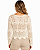 Blusa tricot manga longa off white MYFT503BL001778 - Imagem 2