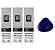Kit com 3 Colorações Prof Color Nano Infusion Mix Azul Yamá - Imagem 1