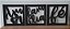 Quadro Decorativo Vazado Amor Família Fé 3mm Preto - Imagem 1