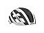 Capacete Ciclismo Lazer Century c/ Led - White / Black - Imagem 1