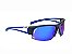Óculos HB Track - Black Matte Blue (Lentes Blue Chrome) - Imagem 1