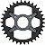 Coroa Shimano SLX SM-CRM75 32T 34T - Imagem 1