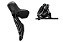 Manete STI Shimano 105 ST-R7170 c/ Pinça BR-R7170 Flat Mount - Imagem 2