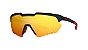 Óculos HB Shield Small Mountain - Gloss Black / Multi Red - Imagem 1