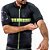 Camisa Ciclismo AHAU Racing Neon - Masculina - Imagem 1