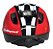 Capacete Infantil Polisport Jr Race Vermelho - Tam P (52/56 cm) - Imagem 3