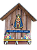 Porta chaves MDF Nossa Senhora Aparecida - Imagem 1